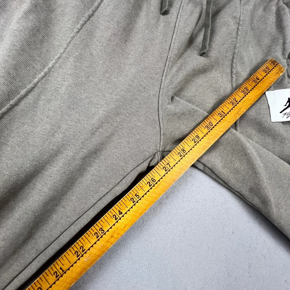 Jordan Flight Fleece Sweatpants Mens S Green Joggers DD7001-320 Athleisure